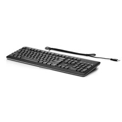 HP USB Keyboard for PC - UK | Sleek Design, Perfect for Every User, Model QY776AT#ABU